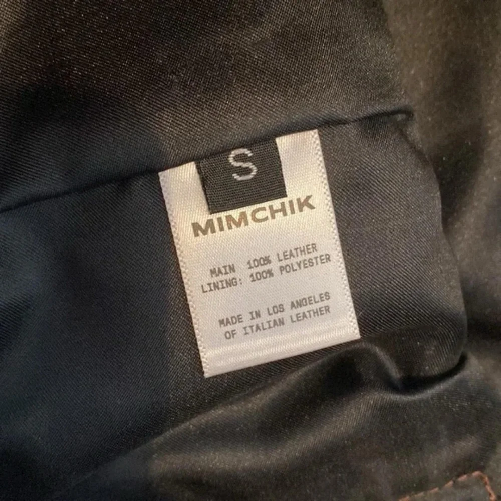 MIMCHIK Leather Moto Jacket & Skirt Set - Picture 7 of 7